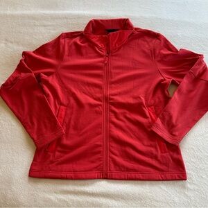 LAST CHANCE The North Face Red Utility Jacket Lightweight Zip-Up